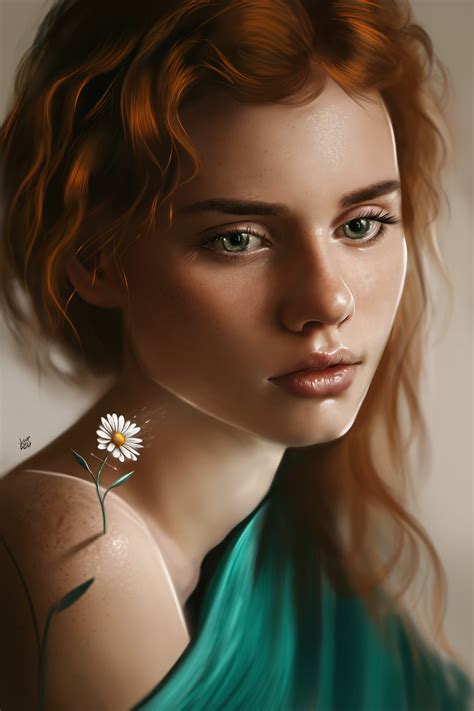 painting a portrait artist
