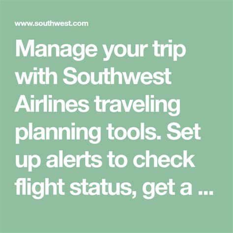 how-long-to-plan-trip-southwest-airlines-flights planning travel with Southwest Airlines