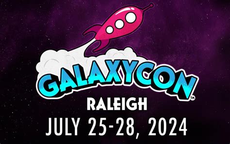 how-long-to-plan-visit-galaxycon-raleigh GalaxyCon Raleigh event planning