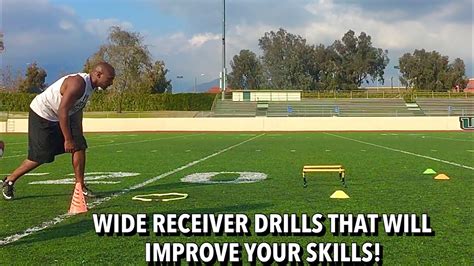NFL wide receiver training drills