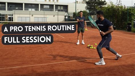 how-long-to-play-tennis-like-aryna-sabalenka professional tennis training session