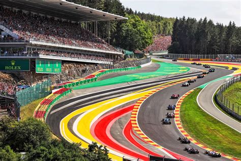how-long-to-prepare-f1-sprint-belgian-grand-prix F1 car racing at Spa-Francorchamps