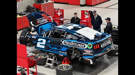 NASCAR driver preparing for race
