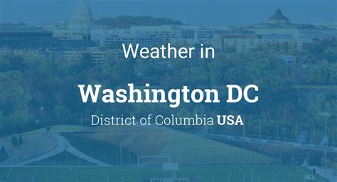 how-long-to-prepare-for-dc-weather-changes preparing for weather changes in Washington DC