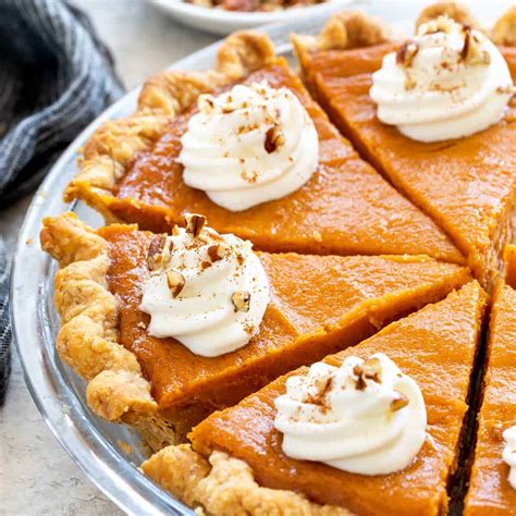 sweet potato pie baking