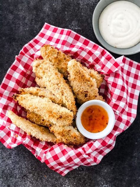 homemade chicken fingers cooking