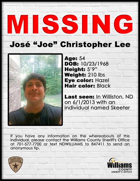 researching missing person case