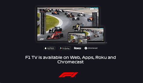 F1 TV streaming on laptop