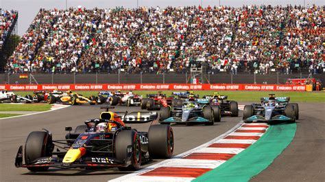 F1 driver racing on track