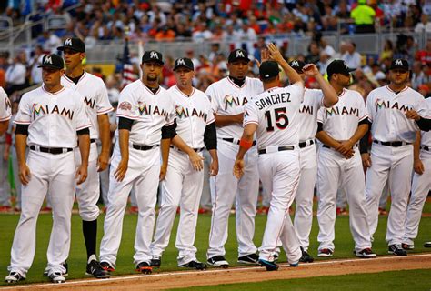 Miami Marlins baseball team training