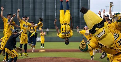 Banana Baseball game fun sport