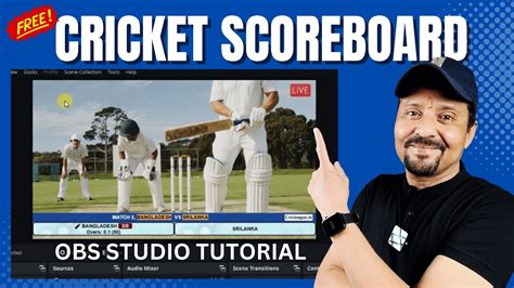 cricket match scoreboard