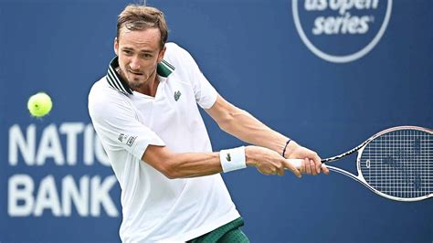 Daniil Medvedev tennis match