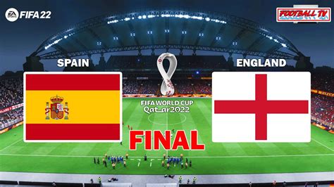 England vs Spain soccer match