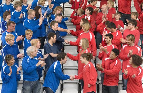 football rivalry fans match