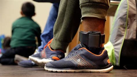 ICE ankle monitoring device