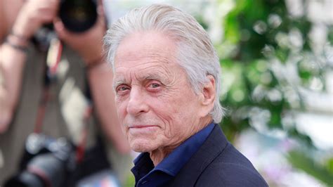 Michael Douglas acting in film
