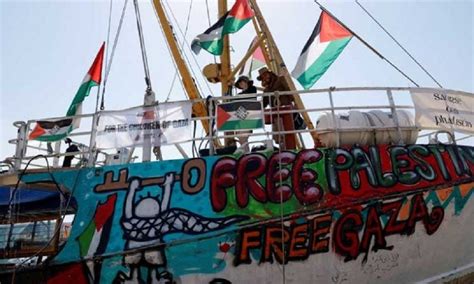 Freedom Flotilla protest Gaza