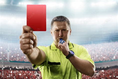 how-long-to-understand-soccer-suspensions-like-messi soccer referee showing red card