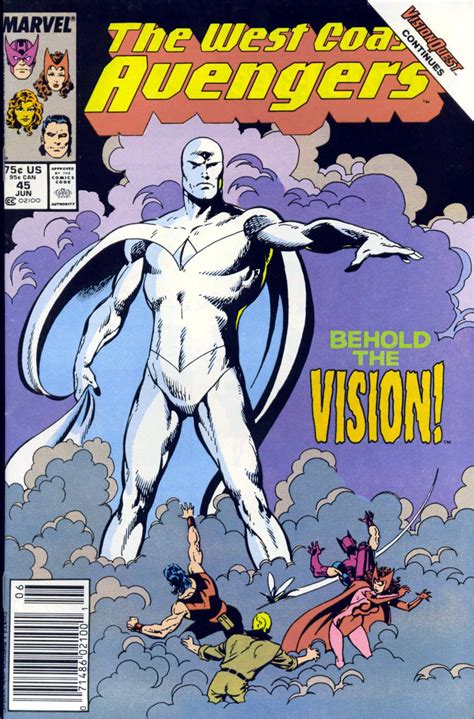 Vision Quest Marvel comics