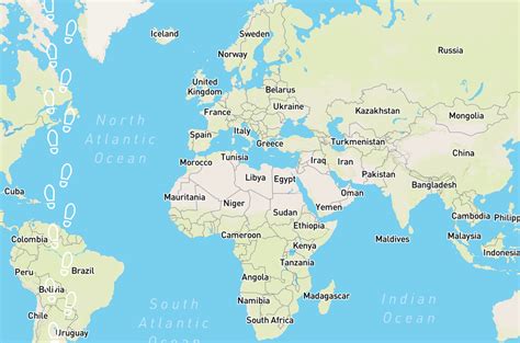 visiting every country in the world