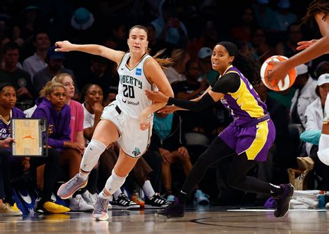 WNBA Sparks vs Liberty game