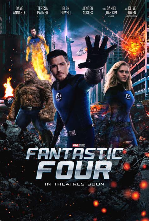 Fantastic Four Marvel movie poster